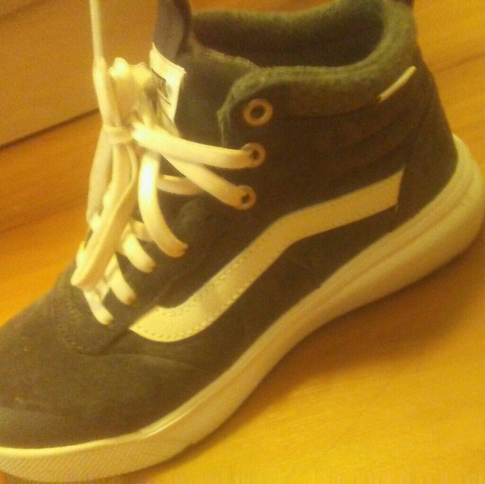 Vans hi tops suede